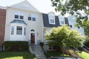 The home has two assigned parking spaces in front of the home.