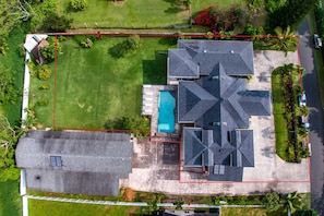 Top view of the property