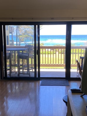 Stunning ocean views and sounds of the surf welcome you home!