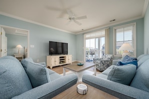 Living Room w/New furniture