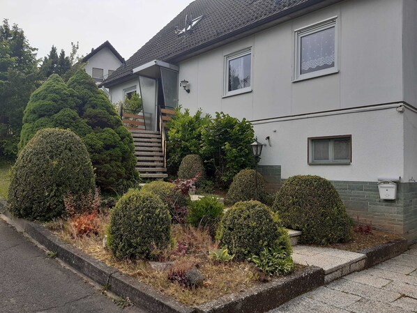 Der Vordereingang zur Wohnung