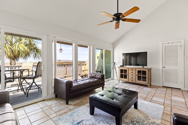 Amazing views from the living area with easy access to your private balcony