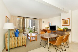 Spacious Living and Dining Area