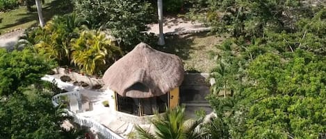 Waterfront Private Palapa Roofed Apartment
