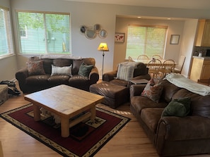 Living Room w/ Dining Room