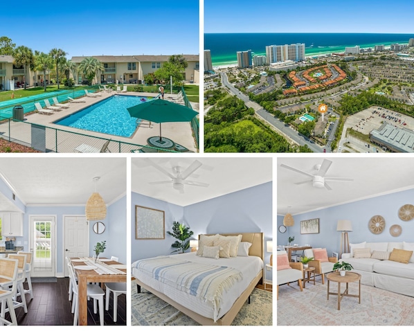 Beautiful Townhome in a gated golf cart friendly resort style community. Watch the YouTube video of our community!