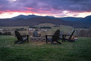 The firepit sparks the best conversations!