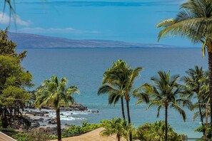 View from C603 lanai (balcony) of the ocean