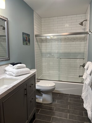 Guest bath great spa like shower 
