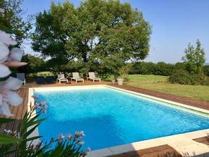 Pool with views