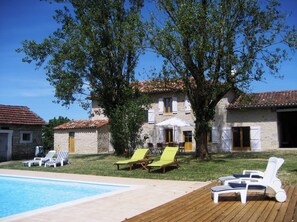 House and pool
