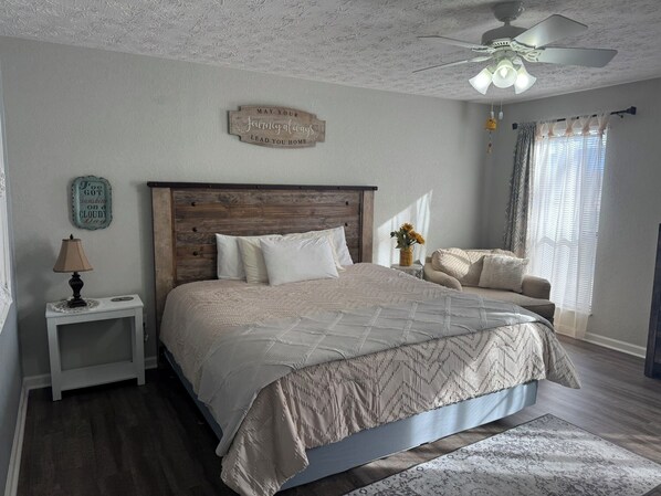 King bed
