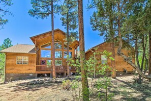 Cabin Exterior | 2 Stories | National Forest Views