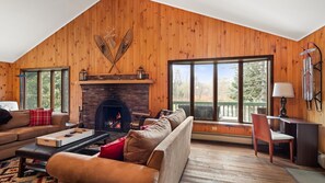 Upstairs Great Room Fireplace 