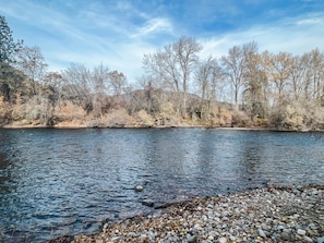 Private River Beach