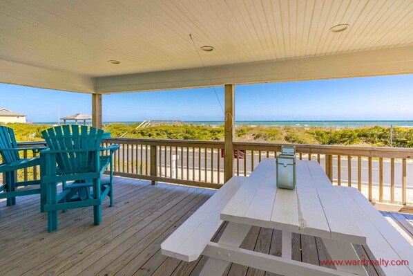 Oceanview Front Covered Porch