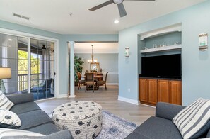 Living Room Area with TV