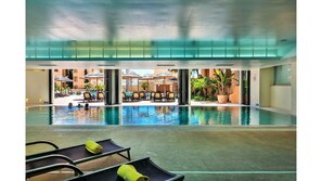 Indoor pool area