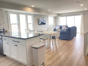 2nd level Kitchen and family space