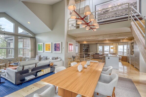 Living Room - Kitchen Open Floor Plan 2 Separate Living Rooms