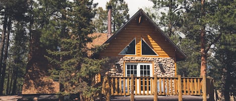 The Timber A-Frame.