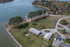 Aerial view of property