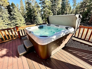 Bain à remous extérieur