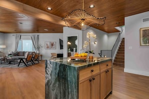 Open Floor Plan Kitchen Dining and Living