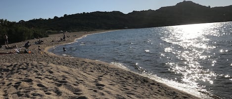 La Sciumara beach just a 2-minute walk away.