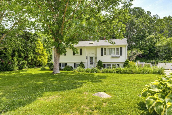 Westerly Vacation Rental | 4BR | 2BA | 1,200 Sq Ft | Stairs Required to Access