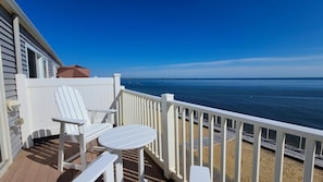 Wonderful sunsets and water views from the balcony deck