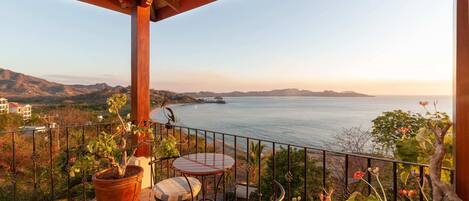 Balcony with ocean view