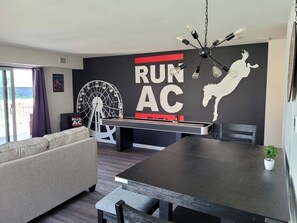 Hip and Modern Living Room & Dining Space Space
