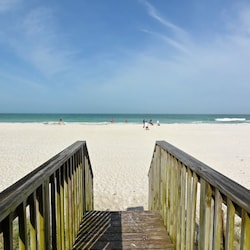 Beautifull white sand