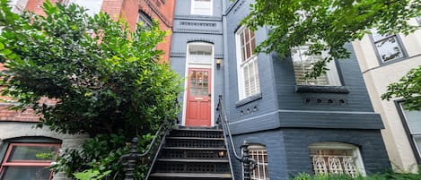 The front door of our 1890 built home