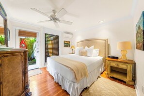 Bedroom now features split air conditioning system