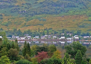 Greenbank viewed from across the loch