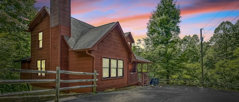 Cabin view from street