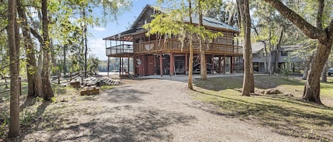 Cabin View from the road