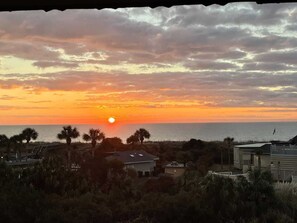 Sunrise from balcony