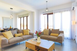 Cool shaded family living area
