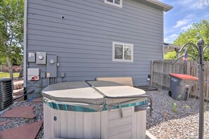 House Exterior | Private Hot Tub