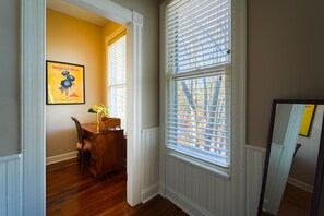 Office with a view off the MAster Bedroom