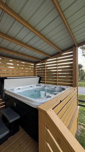 Bubbelpool utomhus