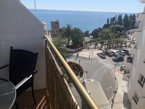 Balcony with ocean view