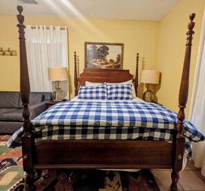 queen bed