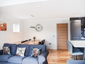 Open plan living space | Rubys Cottage, Crieff