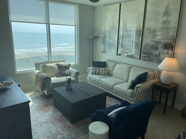 Living area - ocean view