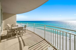 Master bedroom balcony access