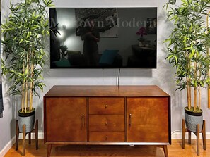 Living room, tv and cabinet